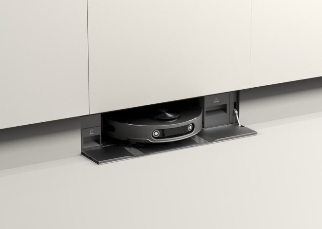 LG ha creado un robot aspirador “invisible”. Se guarda bajo el fregadero, hace poco ruido y mantiene la mopa siempre lista