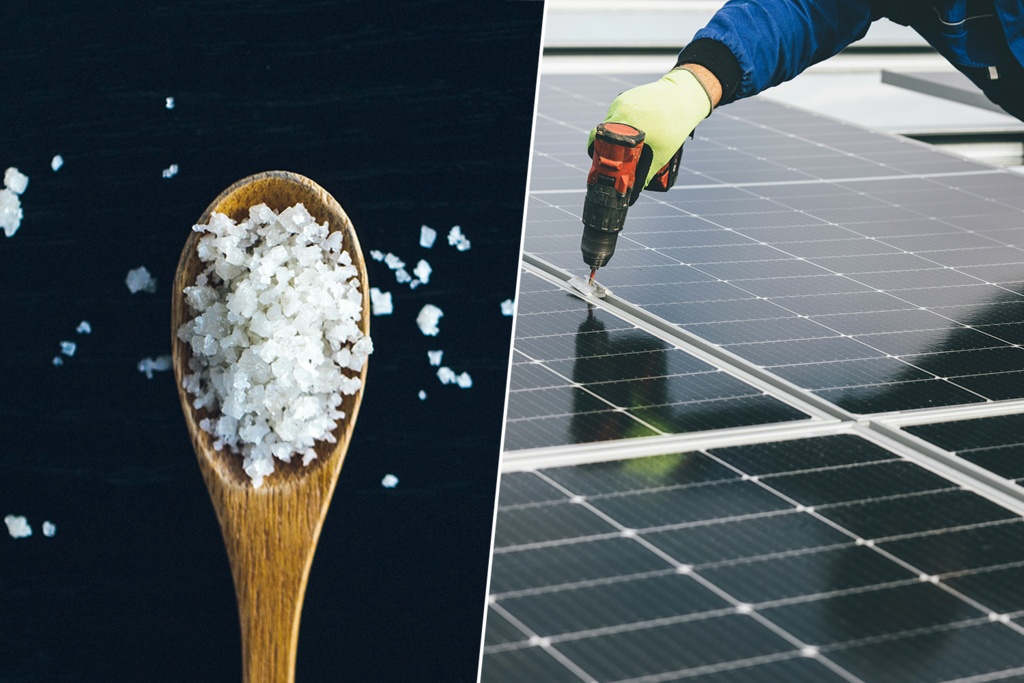 Perovskitas sazonadas: cómo un poco de sal ha logrado superar la eficiencia de los paneles solares